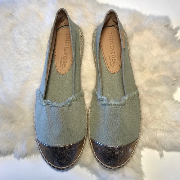 Anthropologie Shoes - Anthropologie Mint & Rose Espadrille Green 39 / 8